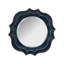 Miroir rond festonné Ethan - vert-711912268