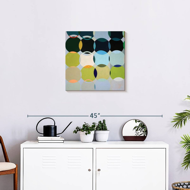 Circles No. 1, 20" H x 20" W