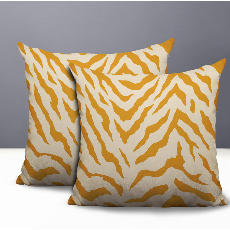 Coussin intérieur / extérieur Billi, 18x18, Yellow
