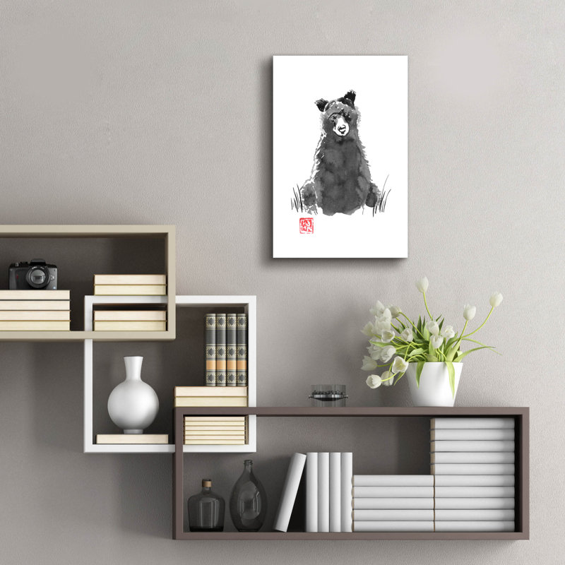 «Bear» par Pechane, H 24 po x l 16 po x P 0,2 po