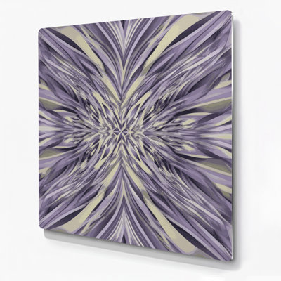 Art mural op mauve 73