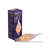 3 Watt E12 Incandescent Flicker Light Bulb, CA5 Silicone Finish, 2700K Warm White Glow, Dimmable