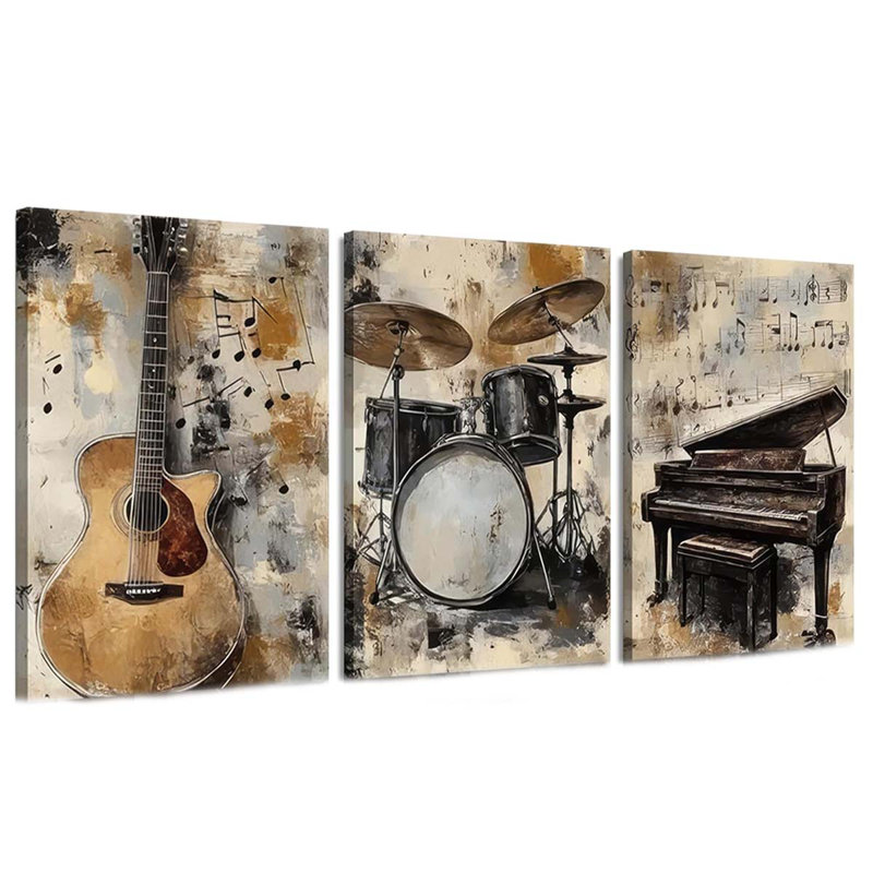 3 Piece Wrapped Canvas Print