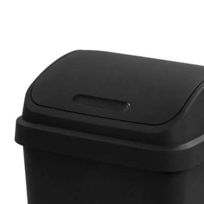 Kitchen 13 Gallon Swing Top Trash Can