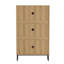Armoire de rangement pour chaussures 24 paires avec 3 tiroirs rabattables, armoire de rangement de chaussures autoportante pour vestibule, couloir