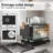 Adjustable Stainless Steel Dish Rack-100007600