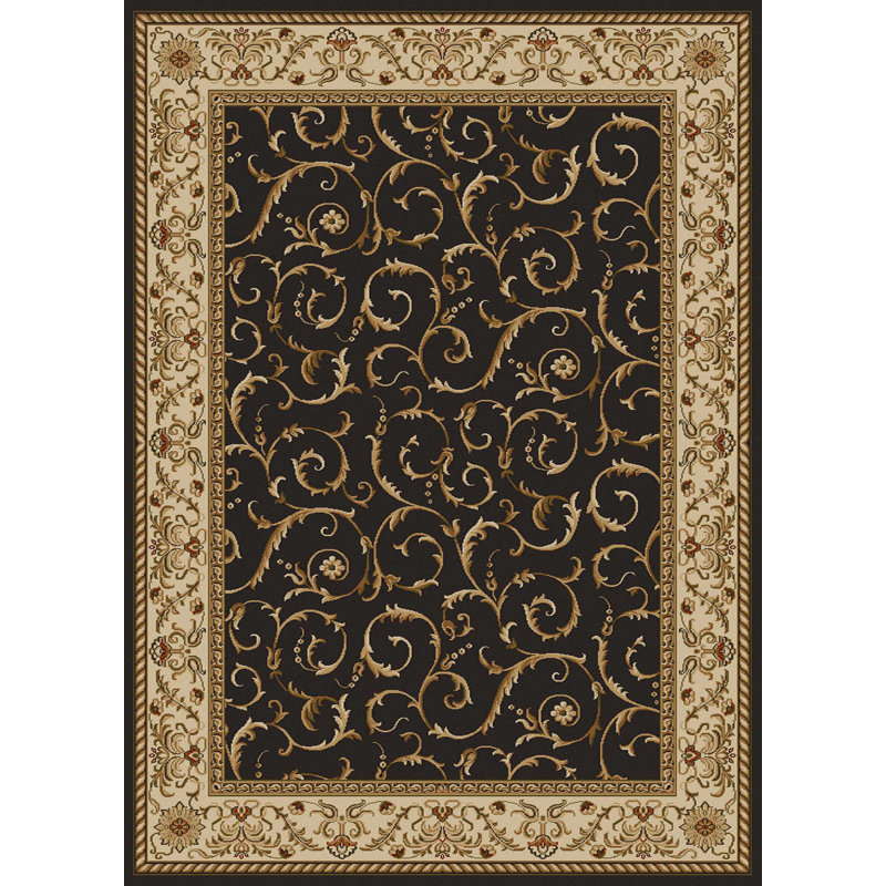 Oriental Indoor Rug, Rectangle 3'3" x 4'11"