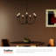 Lustre noir mat 26 po Ember-2054504848