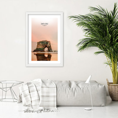 Santa Cruz Mountain Lake - Single Picture Frame Print