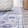 Alanya Ornate Medallion Machine-Washable Navy/Cream Rug