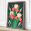 Iris Blooms Botanical - Wrapped Canvas-444775000-444775003