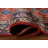 One-of-a-Kind Runner 3'6'' X 10'6'' 1970s Runner Wool Area Rug in Red