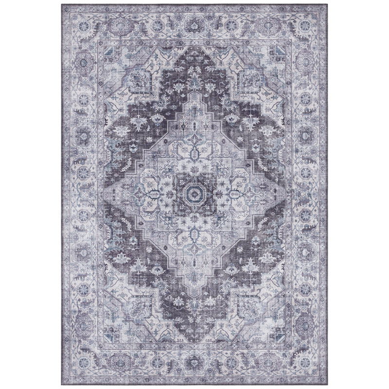 Sylla Tufted Stone Rug, Rectangle 80 x 150cm