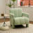 Upholstered Teddy Tufted Armchair-587008082