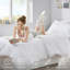 Ensemble de couette à rayures Logan-116495229-116495228