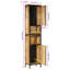 Kari Freestanding Linen Cabinet