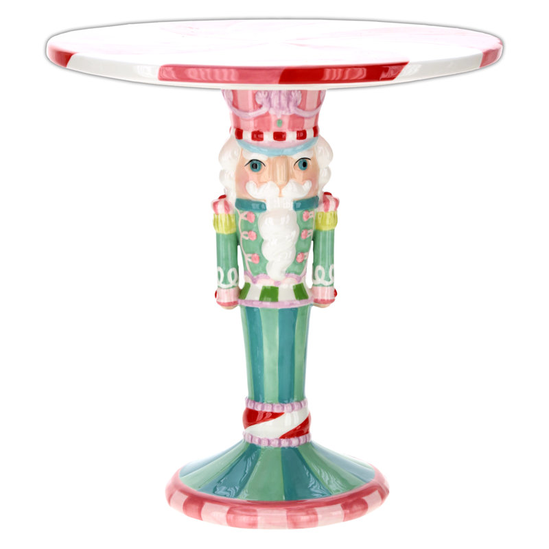 Nutcracker Cake Plate - 10.5 Inches
