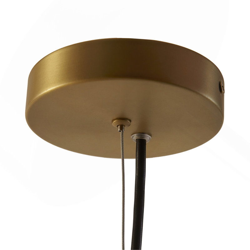 Metal Globe Chandelier 6-Light Architectural