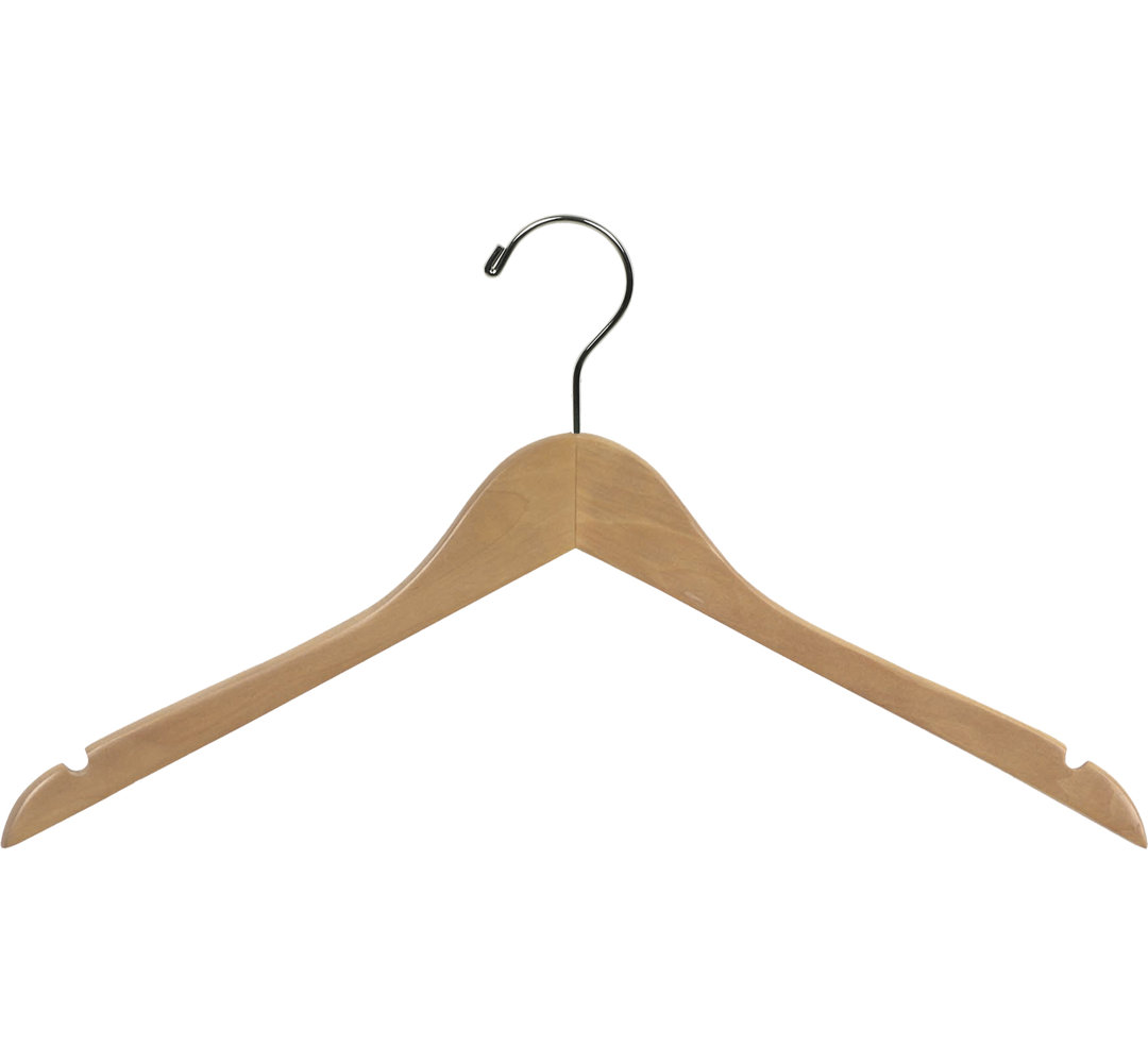 Wendell Wood Standard Hanger for Dress/Shirt/Sweater Rebrilliant 