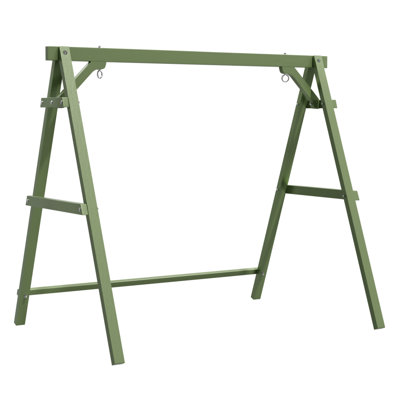 Balancelle Crichton en bois (sans balançoire suspendue)