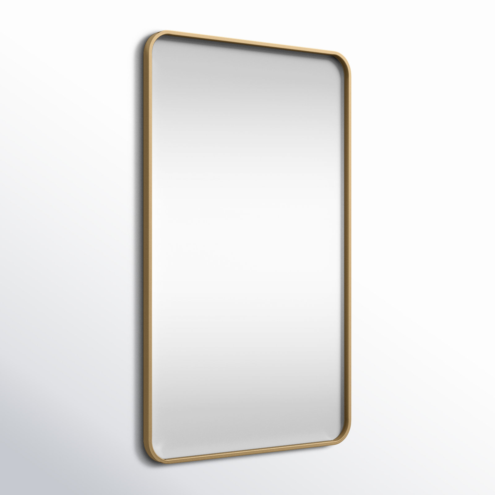 Sabine 36" Accent Mirror, Brass, 40" x 24"