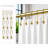 METAL SHOWER HOOKS Rust Resistant Shower Curtain Hook-15735259