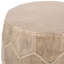 Table d'appoint d'extérieur en béton léger Style. Finition naturelle, solide et attrayante. 15,31 po x 18,22 po Prêt à infuser une table de style bohémien, Chic. Apparence, construction. Pas d'assemblage,