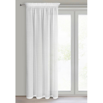 Vanesa 100% Polyester Sheer Curtain Single Panel
