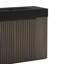 Meuble-lavabo de salle de bain avec lavabo, grand meuble-lavabo autoportant avec rangement pour salle de bain moderne, lavabo à une pièce en quartz noir sans drain ni robinet-130544412-130544413