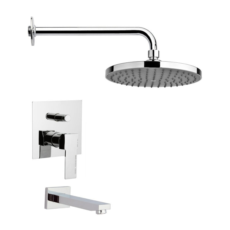 Robinet de baignoire et douche à pression équilibrée Peleo