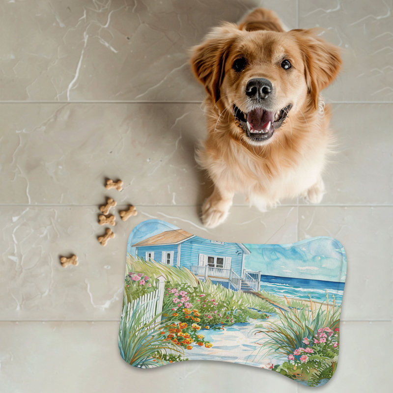 Tapis d'alimentation pastel 1 pièce Pastel Beach