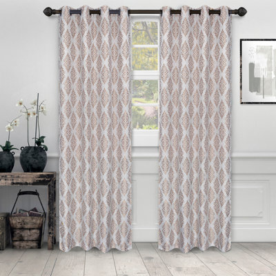 Brodde Semi Sheer Curtain Pair