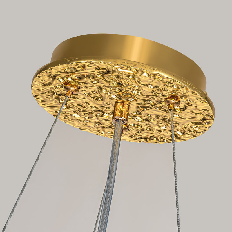 Lustre moderne unique à 8 lumières Gambrill