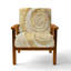 Chaise rembourrée Abstract Spirals-999800089