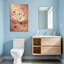 «Valentine's Day Swans Hearts Roses Ribbons Love», reproduction d'art sur toile-405040477