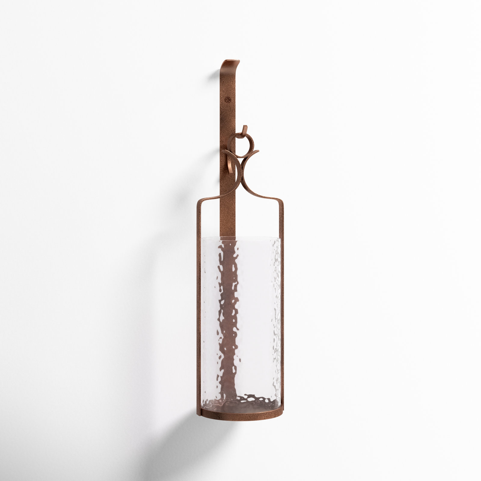 Glass Wall Sconce Candle Holder