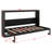 Compact Murphy Bed with Decorative Printed Pattern, LED Lighting & USB Charging Station-571297507