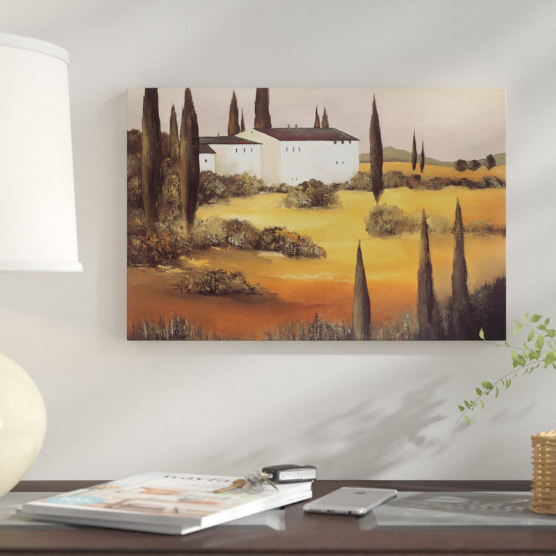 «Twilight I», reproduction sur toile, H 12 po x l 18 po x P 1,5 po, Toile tendue, Pas de tapis