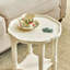 Ensemble de tables basses en noyer massif