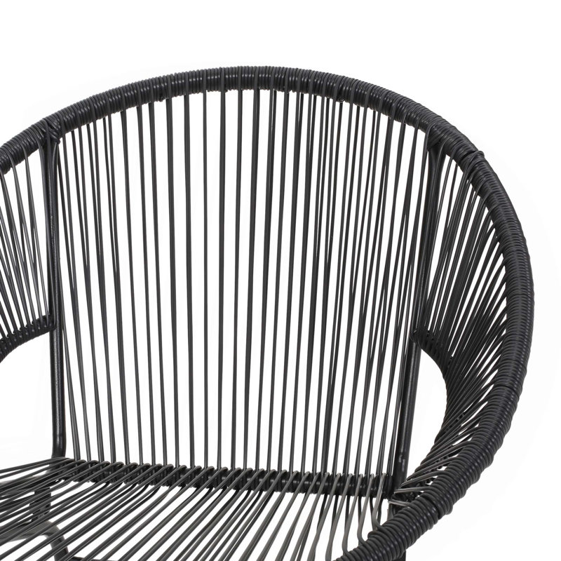 Elegant Dining Room Accent, Sophisticated Accent Chair, Black