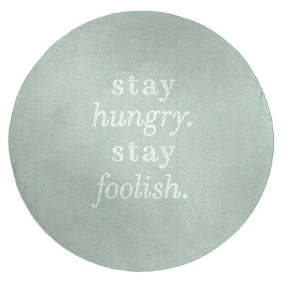 Quotes Chenille Indoor Rug