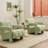 Upholstered Teddy Tufted Armchair-187254519