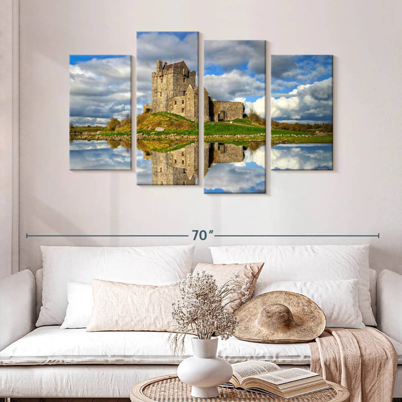 Lilie Dunguaire Castle, 32'' H x 52'' W