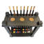 Hardwood 8-cue Billiard Floor Rack-518239204