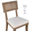 Chaise rembourrée en bois massif Fiammetta-2133094864