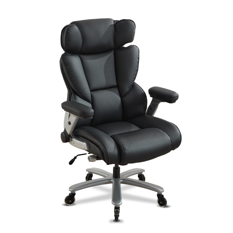 Grande et grande chaise de bureau avec support lombaire réglable