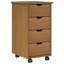 Solid Wood Writing Desk-2133321829