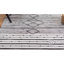 Tapis rayé kilim 204 ivoire / noir STK204A-307745576