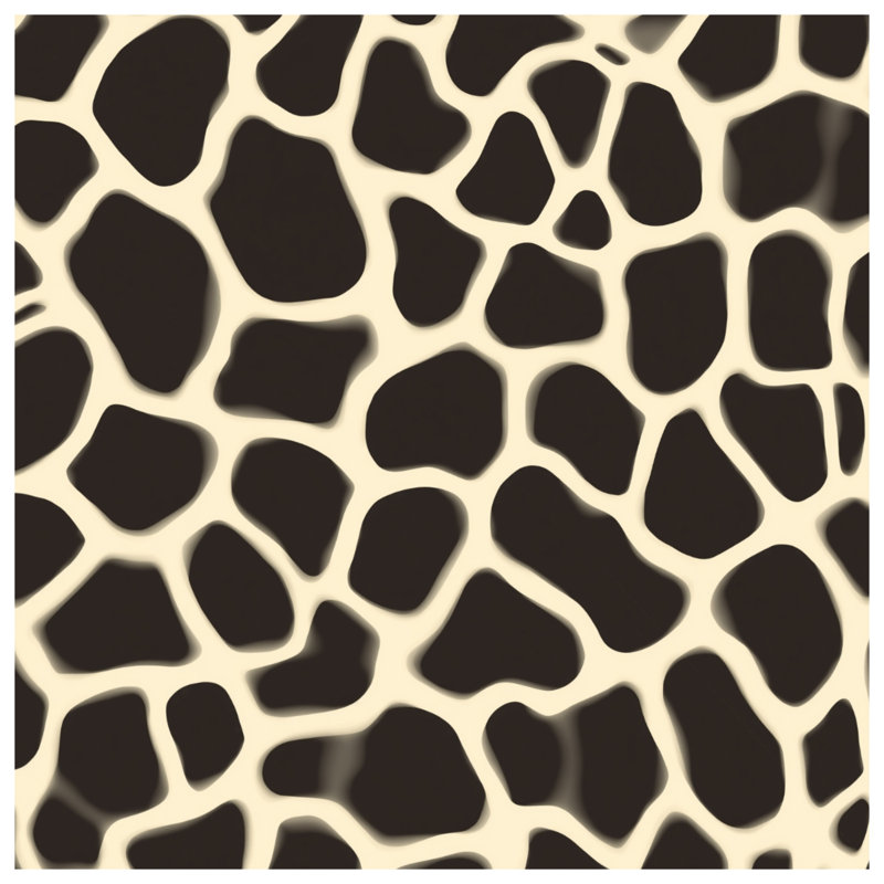 Coussin Girafe, 16 po x 16 po