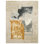Hand Knotted Abstract Area Rug in Beige/Charcoal/Yellow